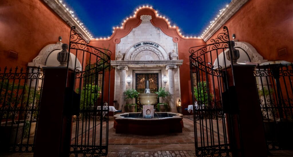 Cafe Monarch French restaurant in Scottsdale, AZ. One of tne best restaurants in Arizona.